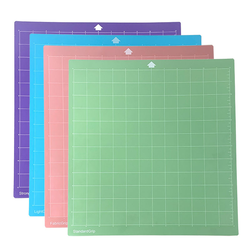 12*12inch [블루, 퍼플, 핑크, 그린] 실루엣 카메오에 적합한 무공성 4종 팩