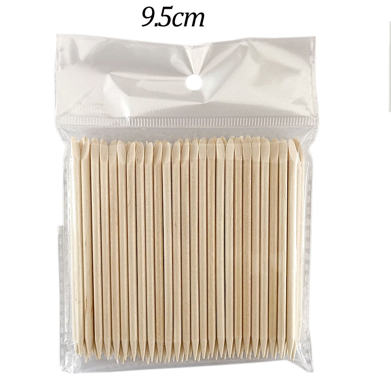 Barras de madera naranja tronco - 95mm (100pcs / paquete)
