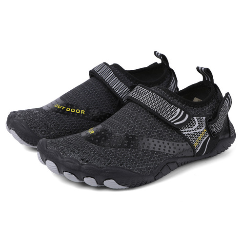 Outdoor river tracing shoes for men and women, quick-drying five-finger beach shoes, women's non-slip swimming shoes, amphibious fishing shoes