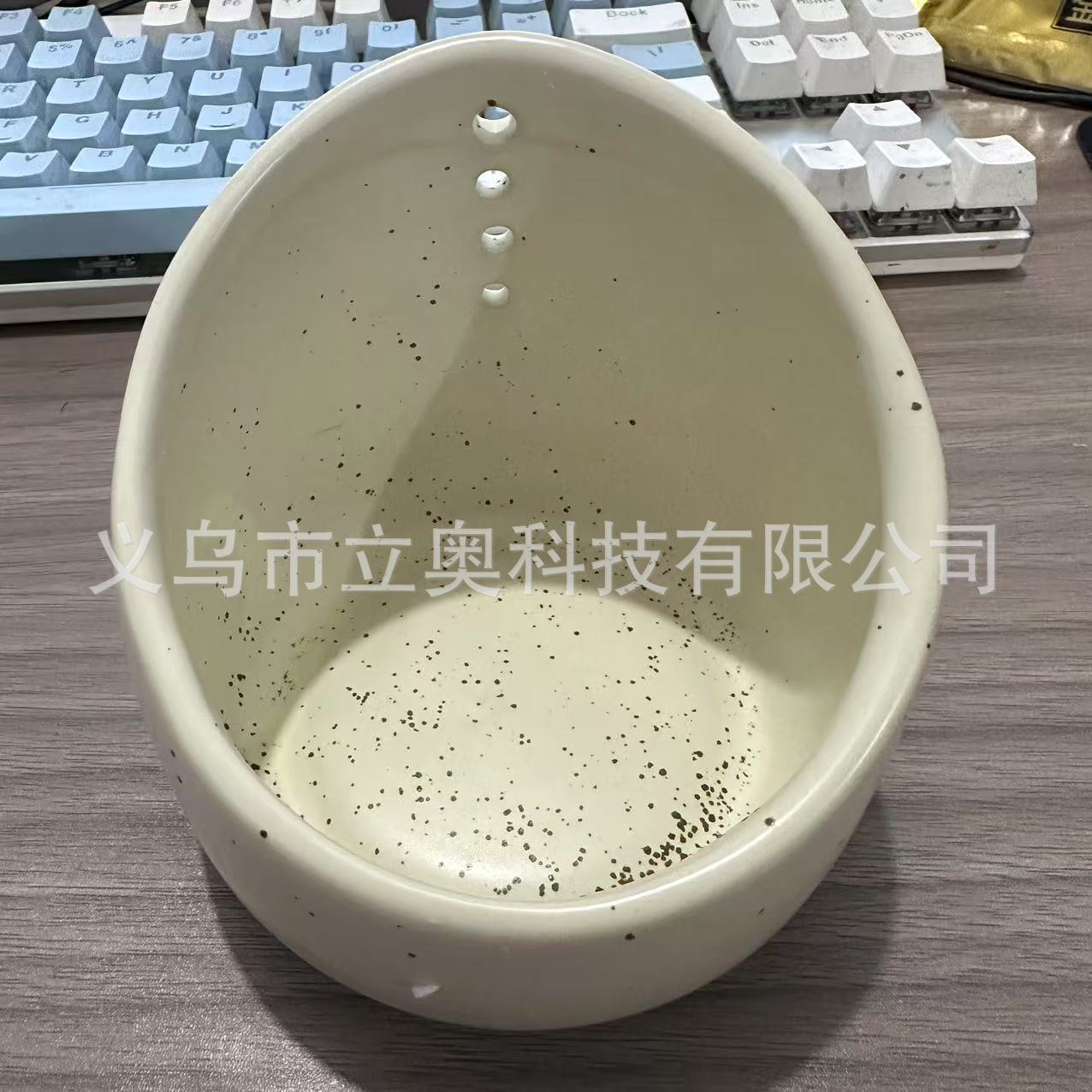 약초 박리기 - 반점 유약 (도자기)