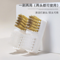 ネイル研磨ヘッド洗浄ブラシは甲のほこりを除去します。