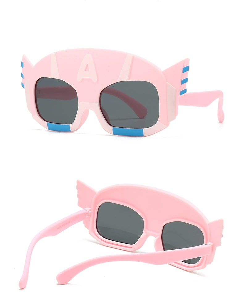 Fashionable soft silicone polarising children's sunglasses