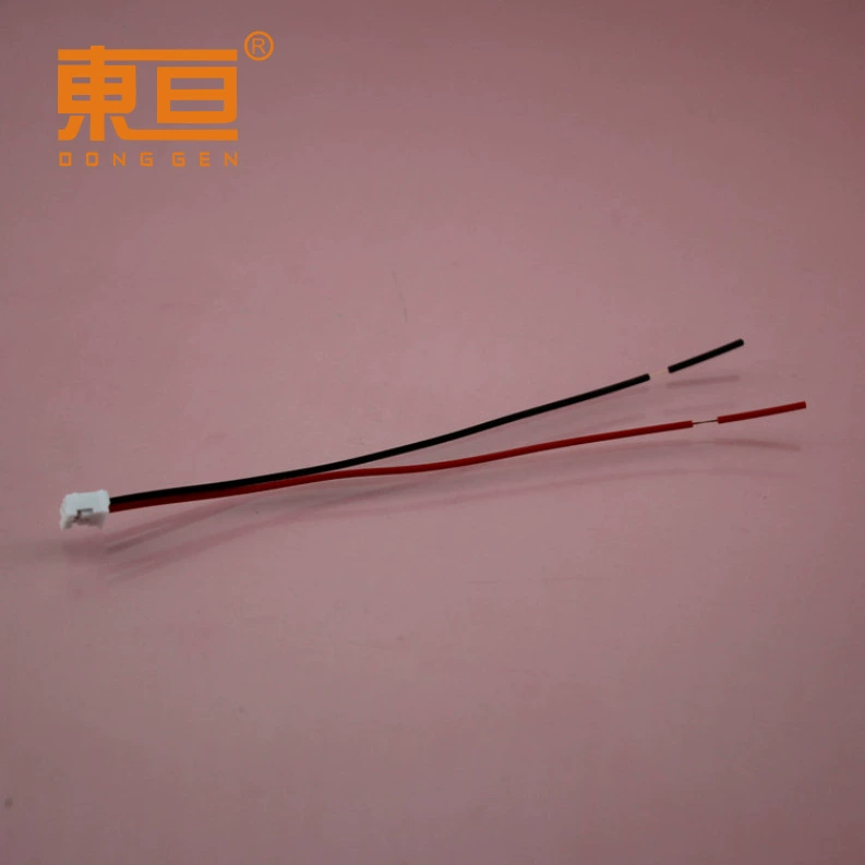 DZX1.2 * 100-2.0 Полукруглый красный черный одноголовый полузаглушен клеммный провод игрушка вставки легко завязать тонкий провод