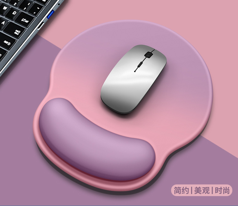 그라데이션 퍼플 핑크 마우스 패드(선판매)