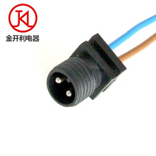 2芯-8芯防水插头线 连接器 LED灯具防水插头