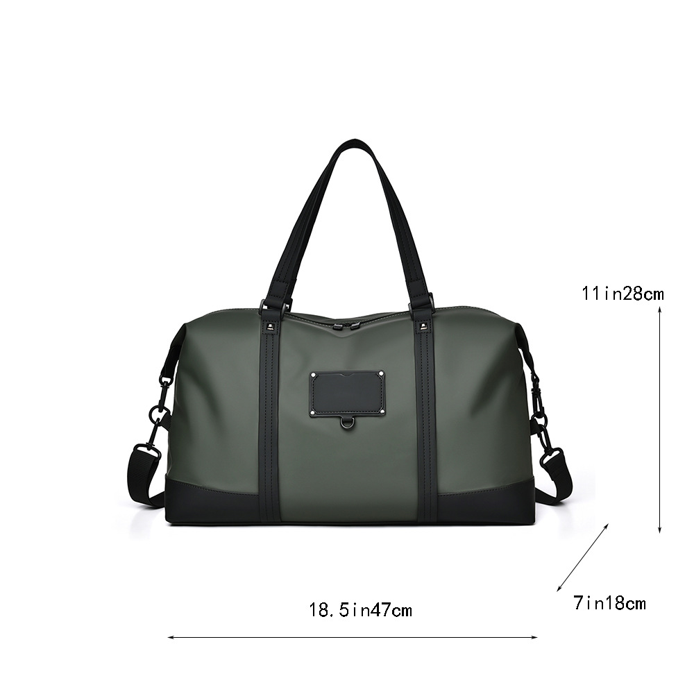 Bolsa de viaje de separación seca y húmeda transfronteriza, bolsa de entrenamiento de gran capacidad para hombres, bolsa de ocio a prueba de salpicaduras