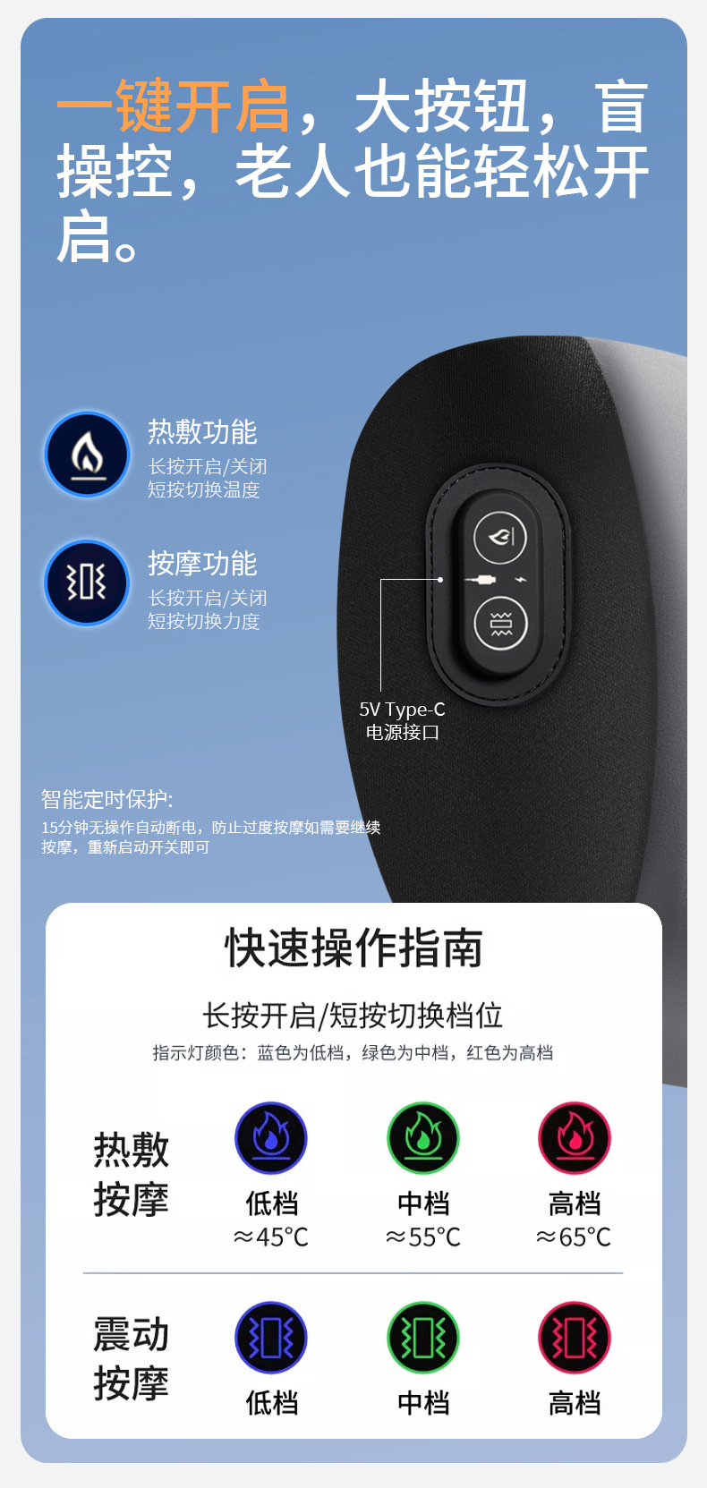 Factory-customized car massage headrest and lumbar support, electric neck pillow, electric memory foam headrest, car backrest cushion and lumbar support