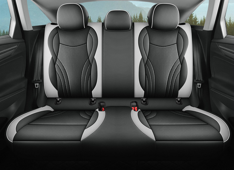 New Volkswagen id7 special car seat cover four seasons universal all-inclusive cushion leather breathable perforated ID7 seat cover