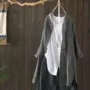新款长袖夏季圆领衬衫