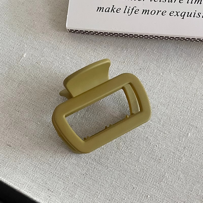 Gran clip de tiburón esmerilado acrílico simple horquilla tocado volumen gran horquilla de alto grado accesorios para el cabello al por mayor