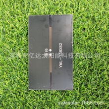 现货出售草坪地插灯太阳能板尺寸138x82单多晶硅功率1.6瓦电压5伏