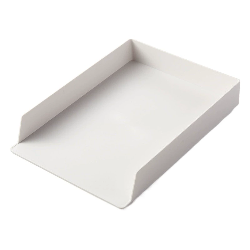 Офисный Настольный Штабелируемый выдвижной ящик для хранения файлов Сплошной цвет Пластиковый простой стеллаж для хранения бумажных файлов формата А4