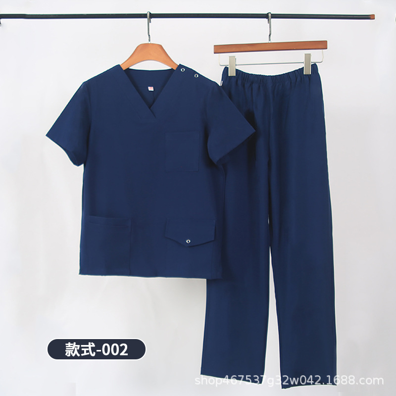 手术衣洗手衣医生工作服短袖洗手服口腔专用刷手服女弹力手术服男
