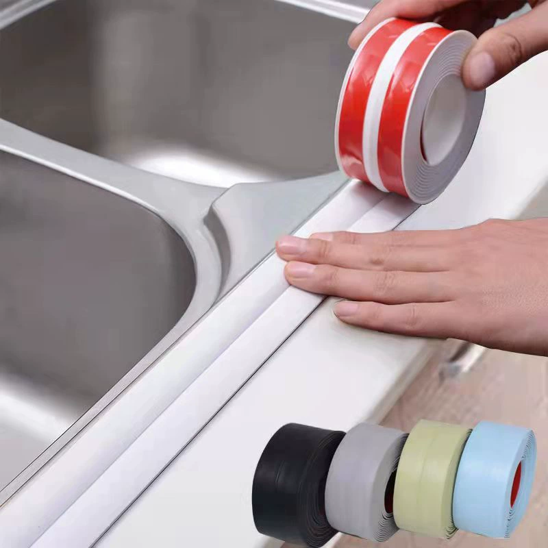Плесень паста ПВХ акриловый клей кухня водонепроницаемая полоса красота шва паста ванная комната дверь и окно Уплотнительная Лента