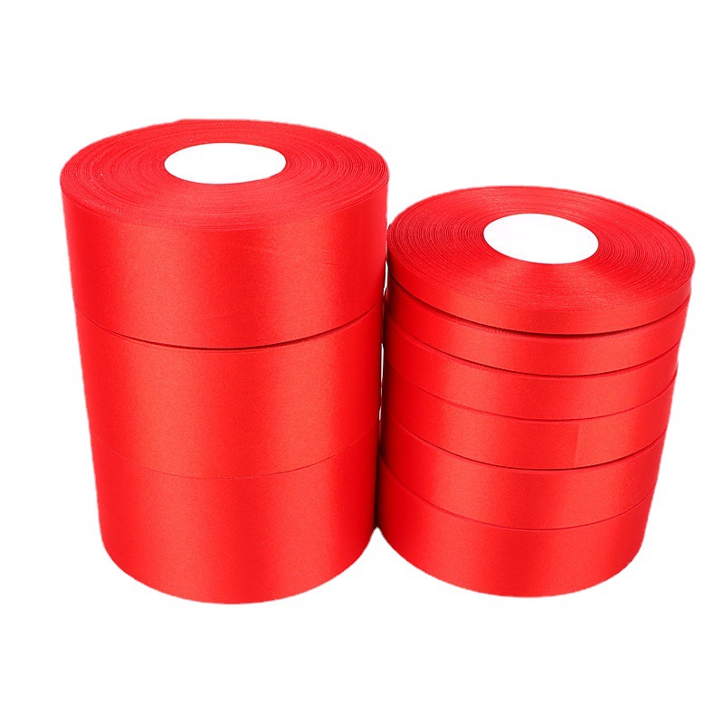 Cinta roja Cinta embalaje de regalo cinta de hornear boda Cinta Roja cinta Cinta Roja coche Cinta Roja tira de tela