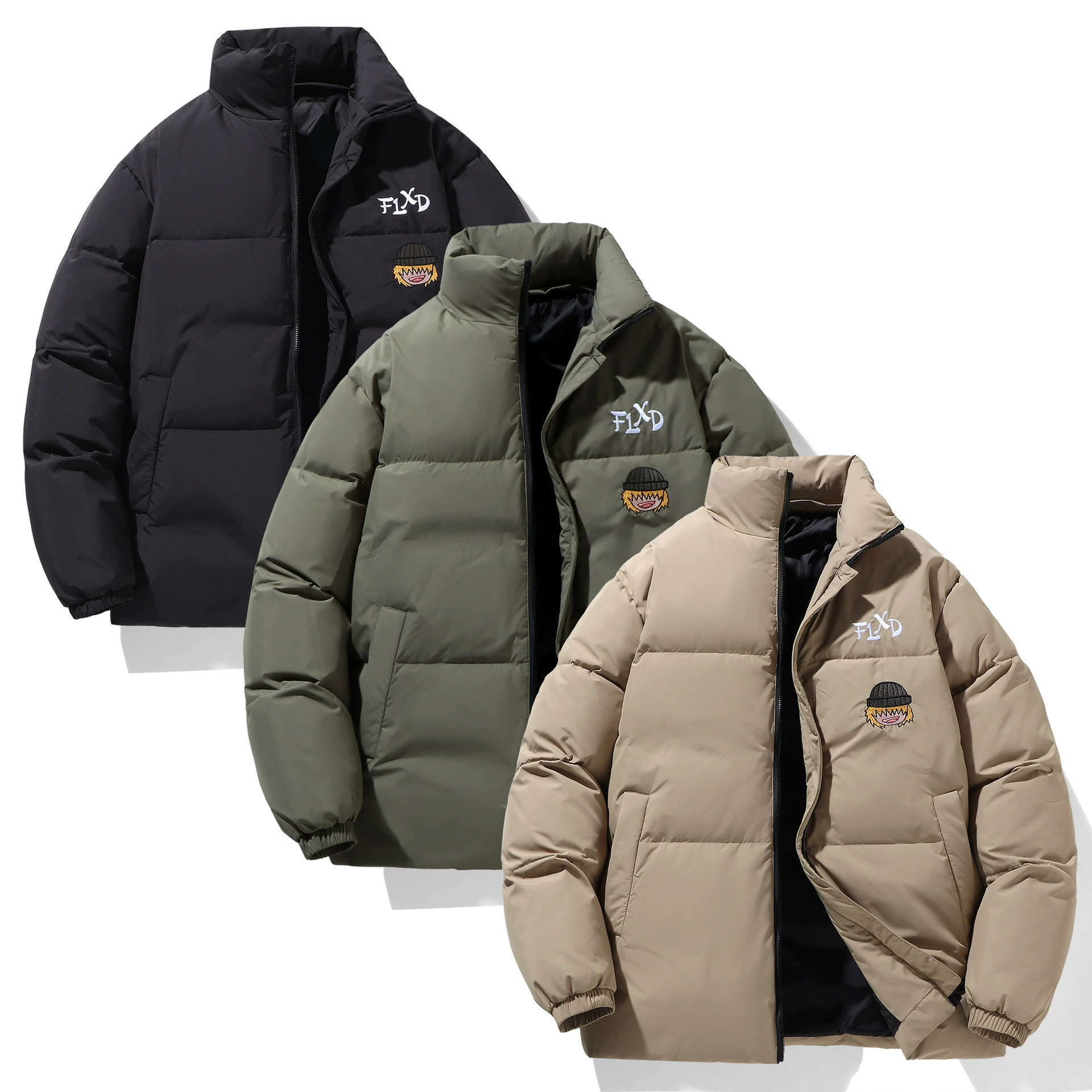 Warm sports jacket, loose fit