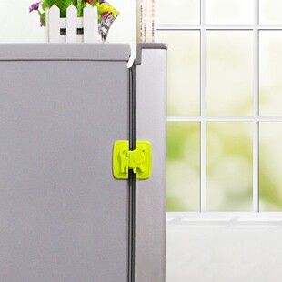 Children's cabinet cabinet lock protection lock baby refrigerator plastic protection lock baby anti-open drawer refrigerator protection