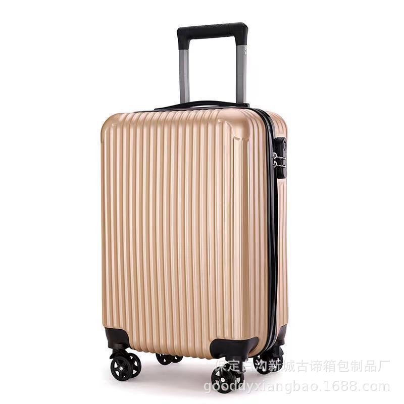 Fashionable universal design suitcase with zipper, city style, Birthday gift, 20 inch, with your logo imprint 4