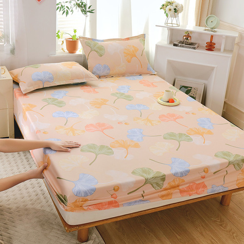 BB4C wholesale 135 fitted sheets single piece 90x190x200x120x150 thin brown mattress 1.2 meters pure cotton