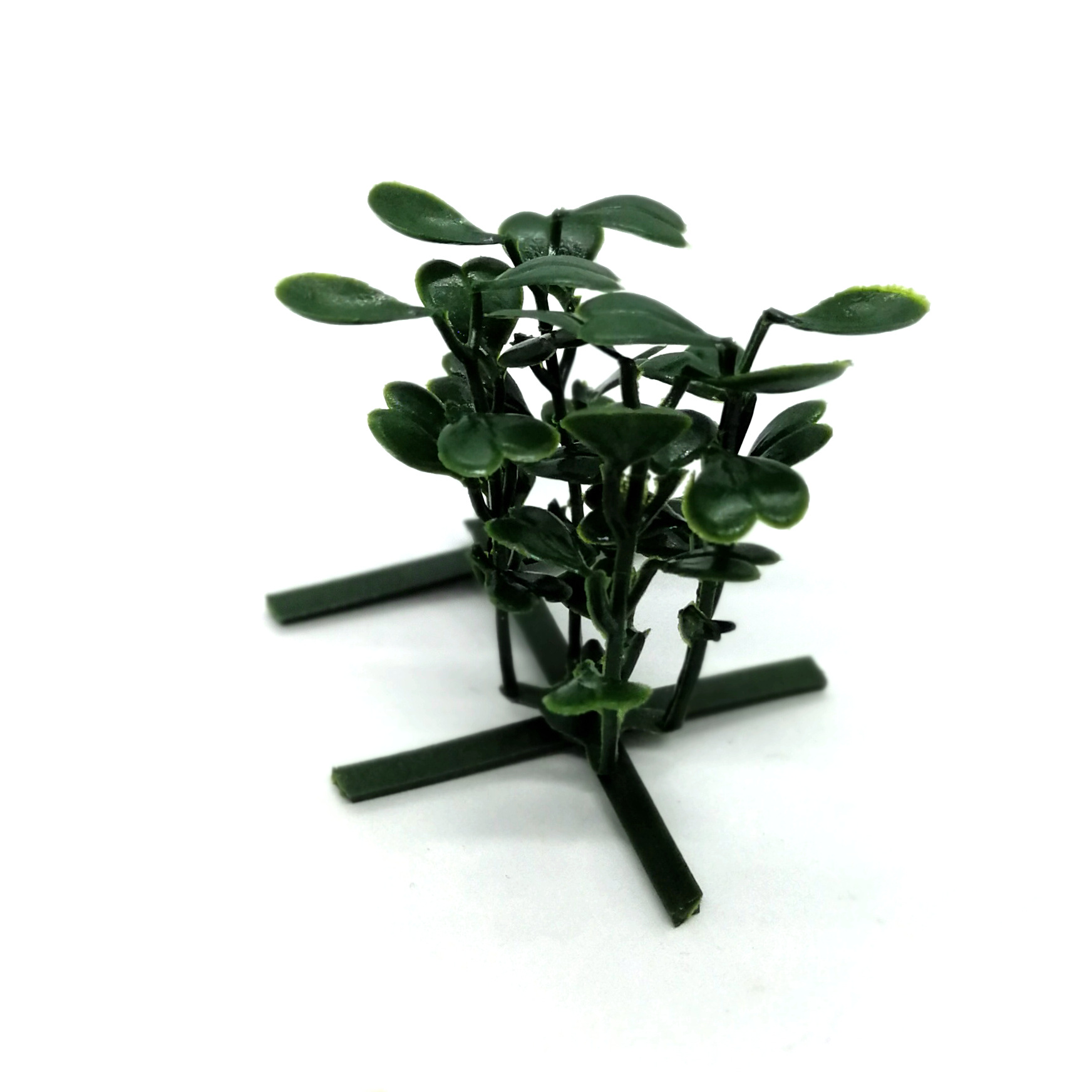 Simulated artificial green plant wall