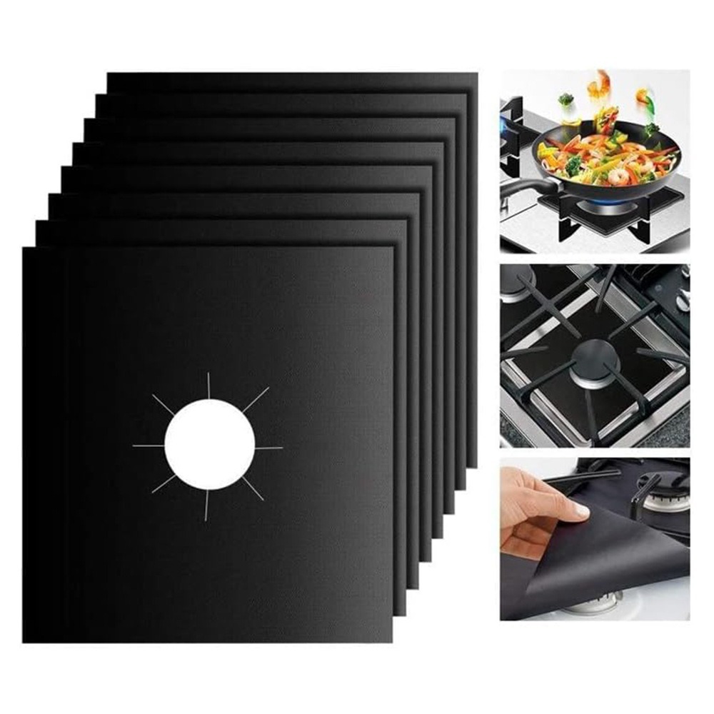 Protector de estufa de gas teflón 27x27cm lavable anti aceite