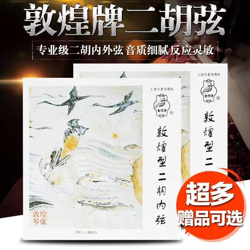 Genuine goods Dunhuang brand Erhu strings Dunhuang Erhu strings special inside and outside strings erhu set stringed instrument accessories
