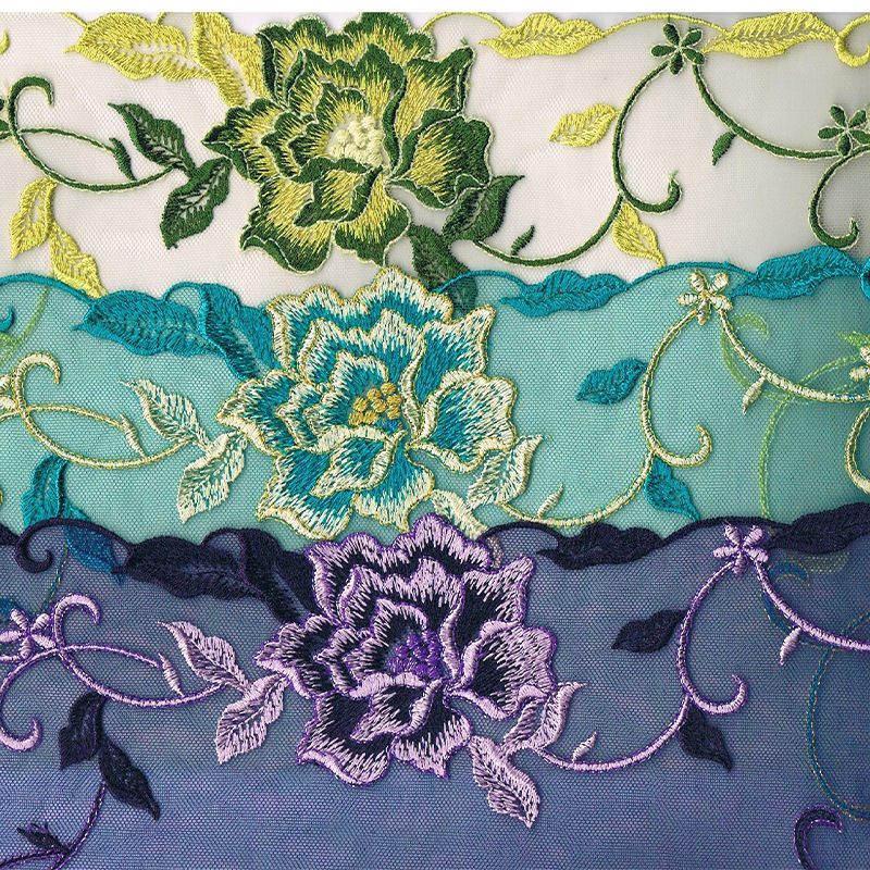 Red de bordado ropa interior ropa interior de red de encaje vestido bordado ropa de moda accesorios de moda al por mayor encaje bordado