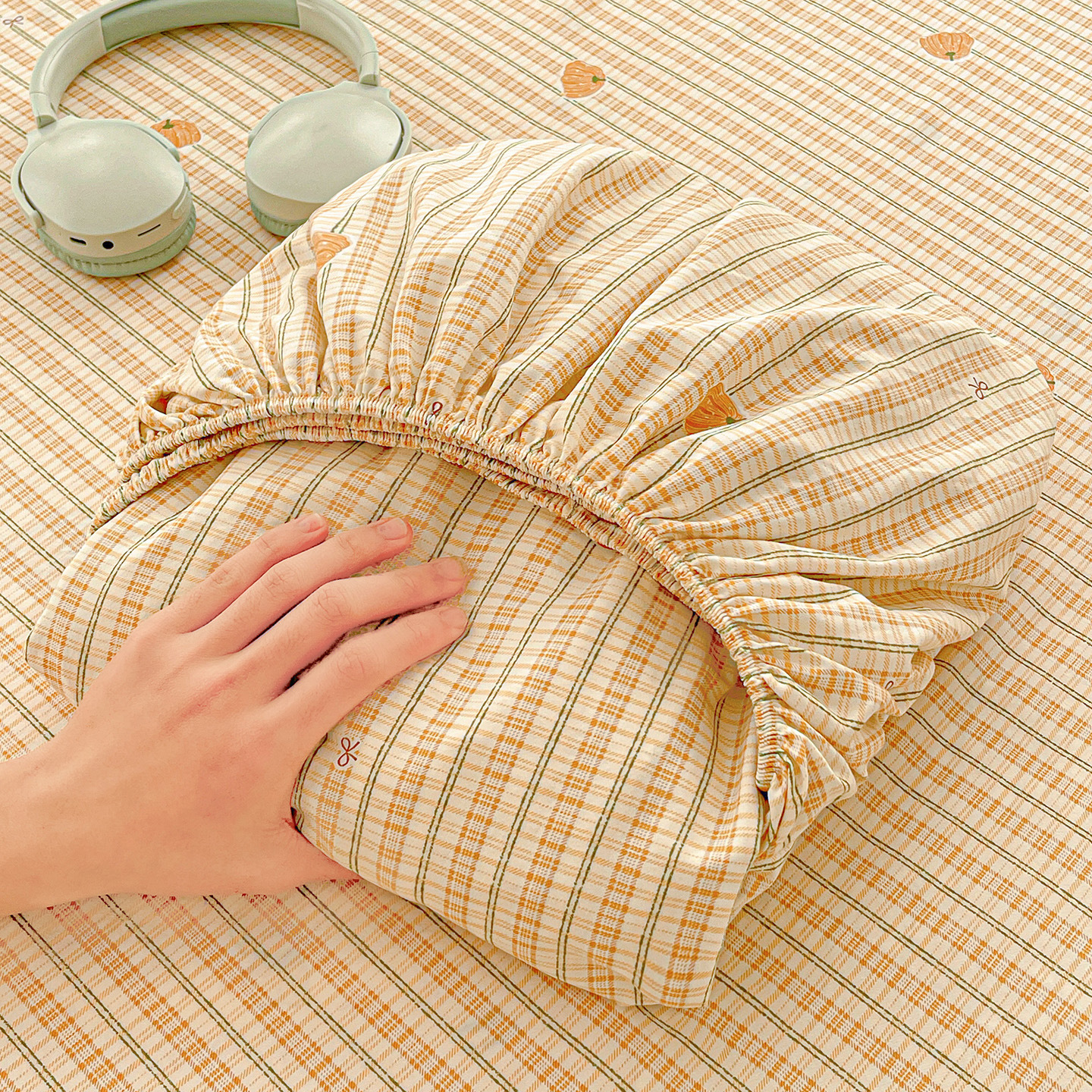 Madre y bebé dormir desnudo de una sola pieza camisa de cama de doble capa de hilo lavable alfombra Dream cubierta de cama cubierta protectora de colchón cubierta de cama cubierta de polvo