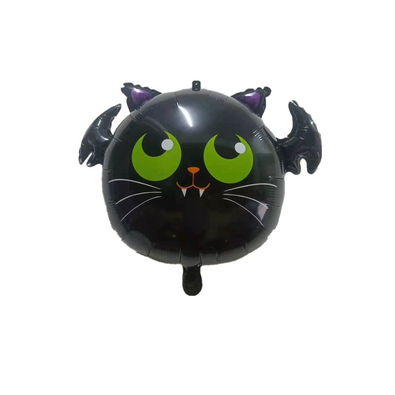 Кросс-б border Halloween алюминиевая фольга шарики для вечеринки сцены раскладка головка тыквы монстра украшение алюминиевая фольга шарики оптом