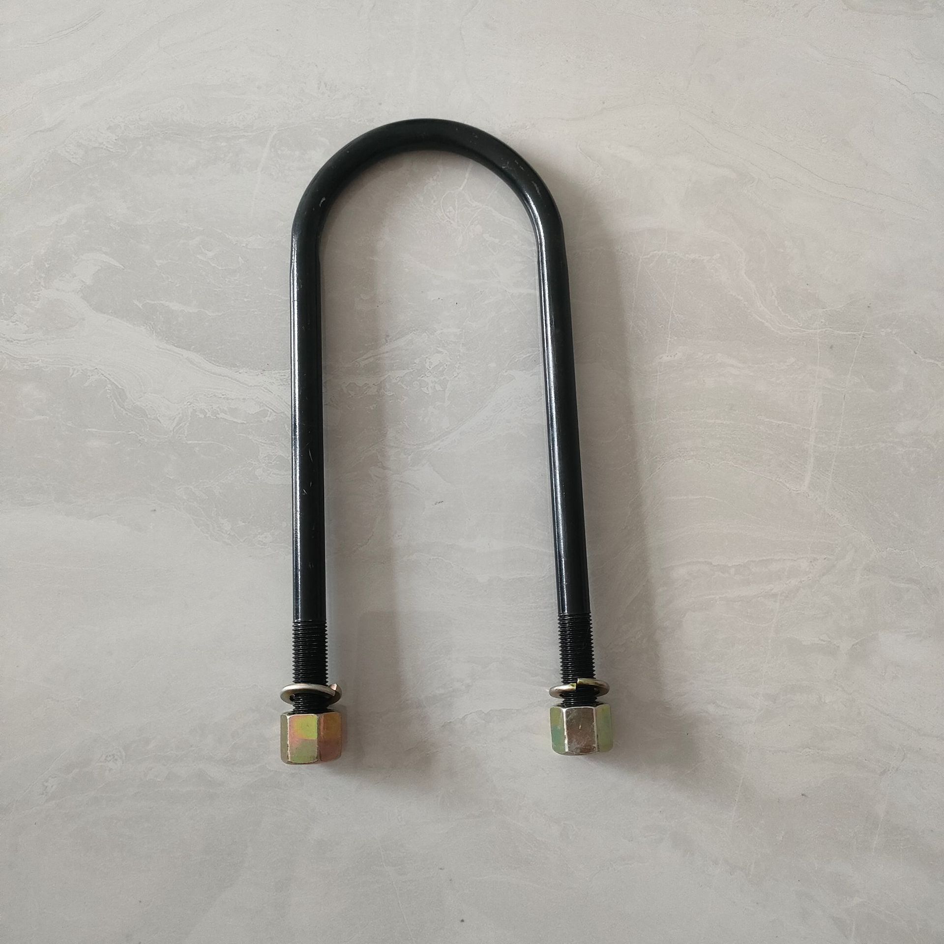 Fábrica al por mayor accesorios de coche hierro U-Bolt coche accesorios de hardware universal varios modelos doble cabeza U-Bolt