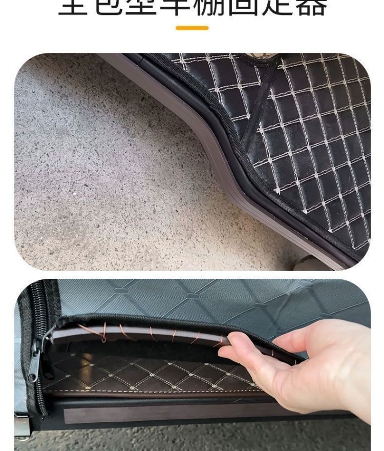 Universal magnetic rubber hem fixing buckle for tricycle canopy door curtain, windproof sealing magnetic strip suitable for various types of vehicles