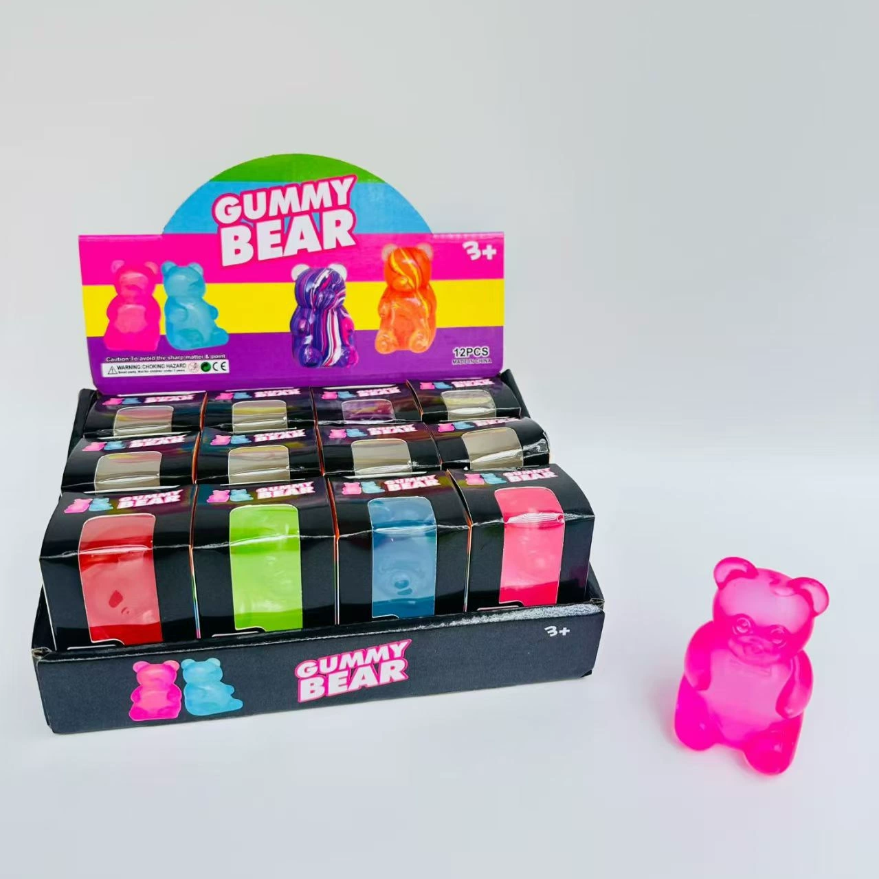 (Cross-border trading), small slime, toy, with little bears, anti-stress