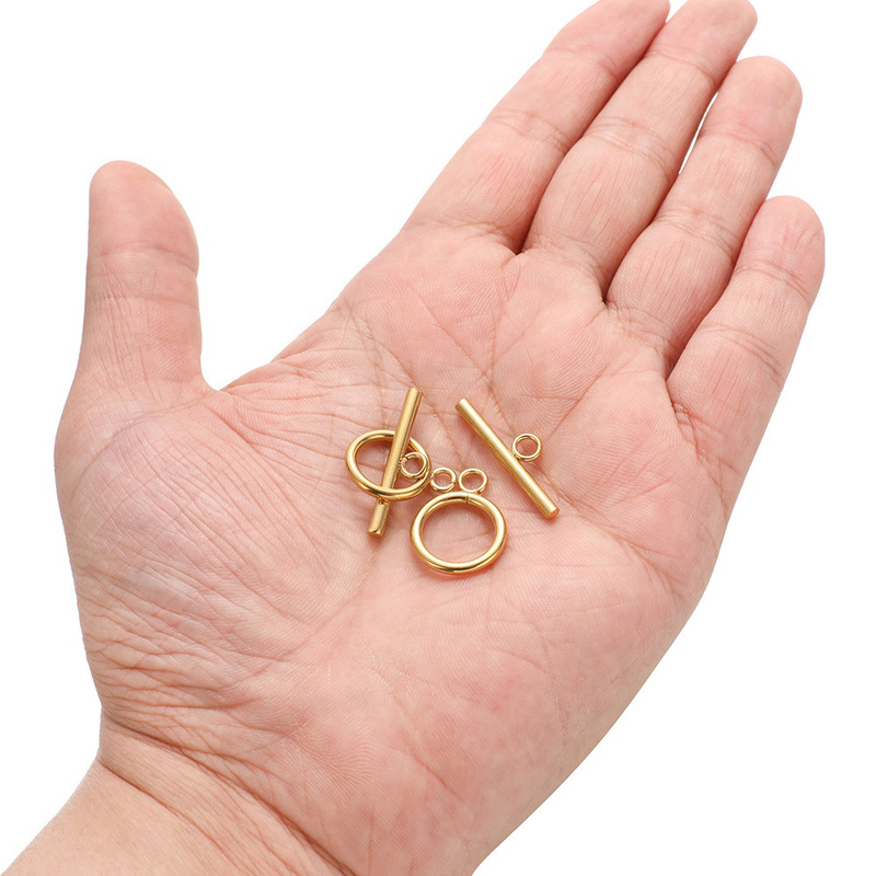 ヨーロッパとアメリカの 18 K ゴールドメッキステンレス鋼 OT バックルフィニッシュバックルヘッド diy ネックレスブレスレットジュエリーアクセサリー卸売|undefined