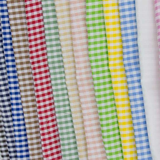 Factory in stock Polyester Plaid Soft Chaoyang Plaid Fabric Size Plaid Shirt Cloth