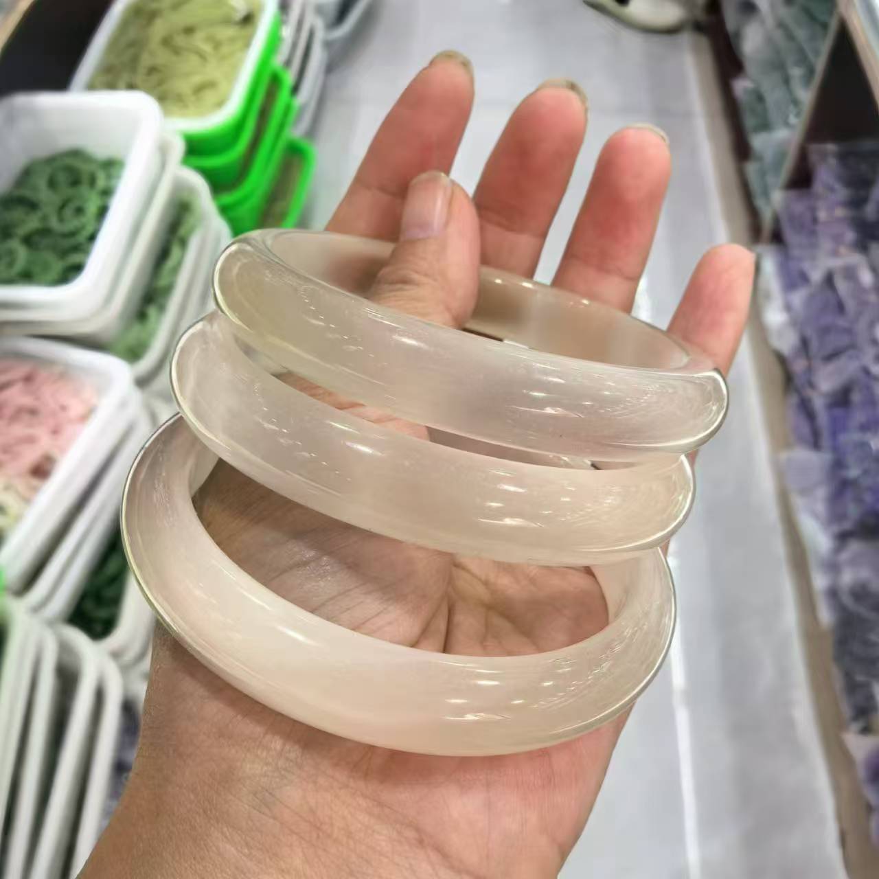 샴페인 골드 캣아이 60mm