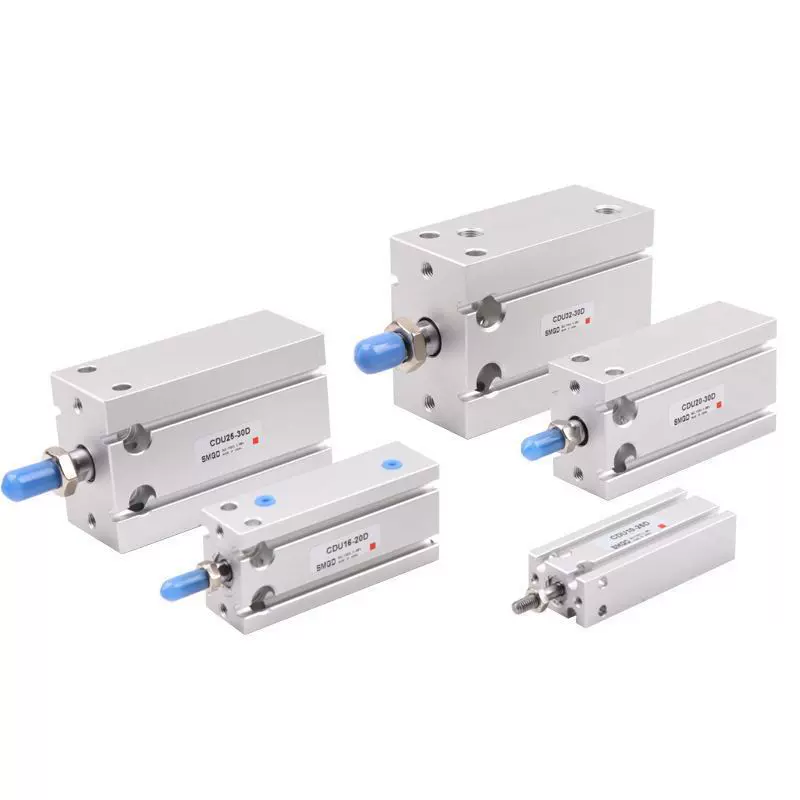 气动元件气缸CDU/CU25-5-10-15-20-25-30-50小型自由安装贴片机