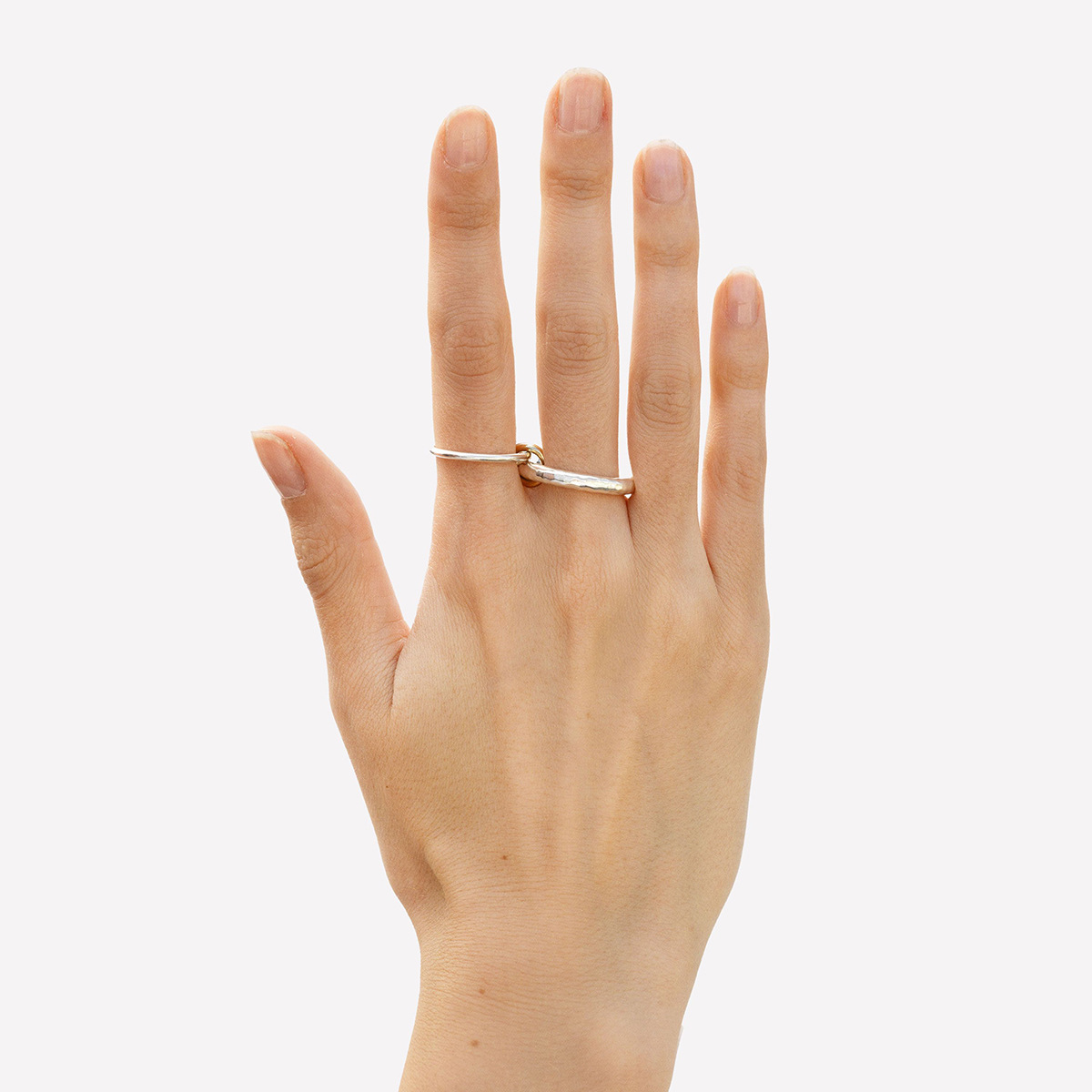 Joyas transfronterizas JEDING Anillos de acero inoxidable de alta calidad anillos de dedos de acero de titanio superpuestos