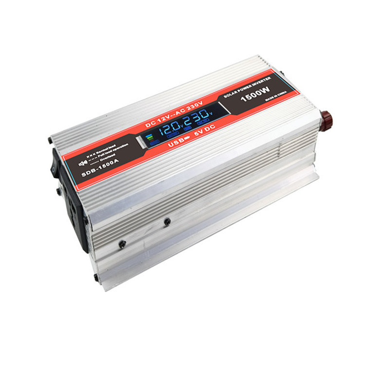 The vehicle inverter with LCD display 1500W correction wave inverter…