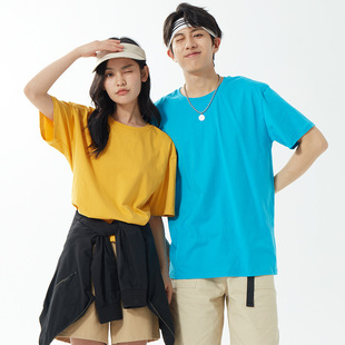 Advertising Shirt Custom Clothes Quick-drying T-shirt Crewneck Short-sleeved Party Activity diy T-shirt Printed LOGO Class Clothes