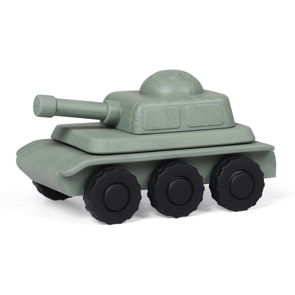 휠 탱크 군용 녹색 위장