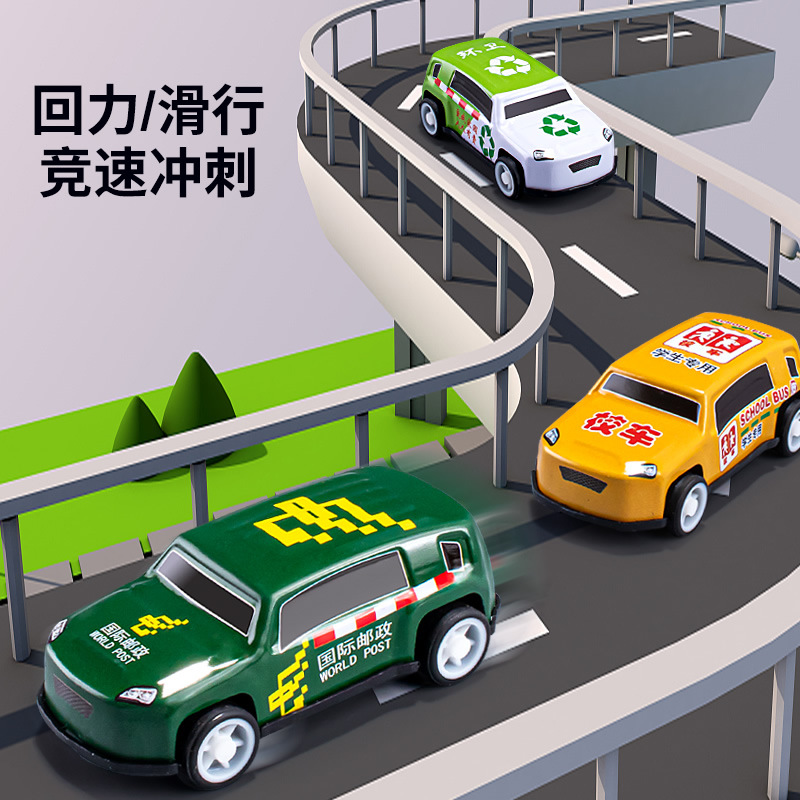 Juguete para niños Nuevo modelo de coche de aleación Aleación de ingeniería de aleación de coche modelo de puesto de juguete Venta caliente