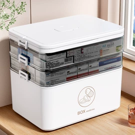 收纳盒;密封盒储物罐;医药箱