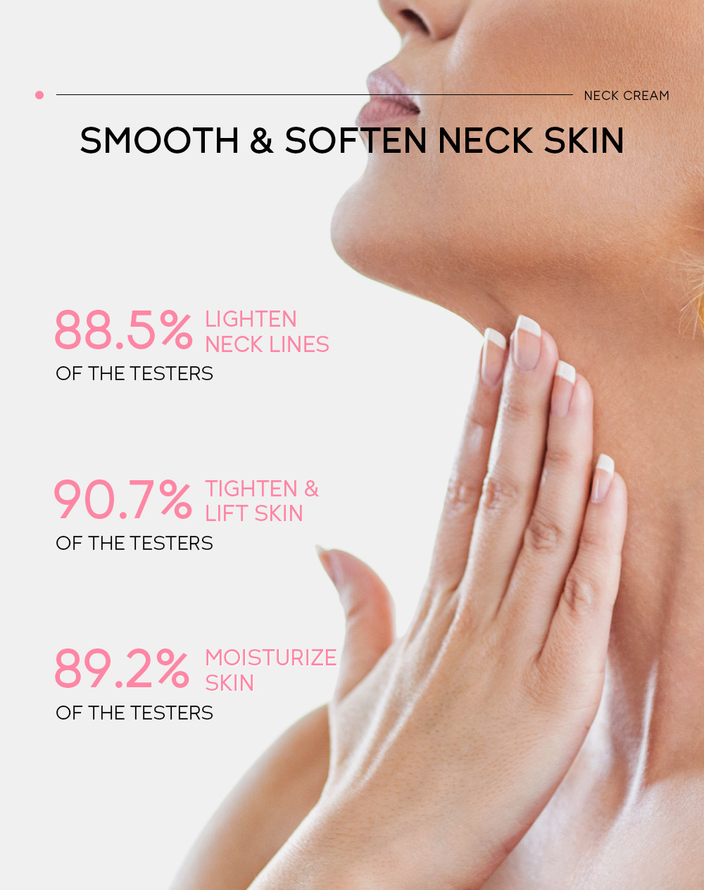 Cross-border QUIYUM Neck Cream 30g for neck care, hydrating, moisturizing and brightening skin tone. Brand manufacturer in stock supply undefined