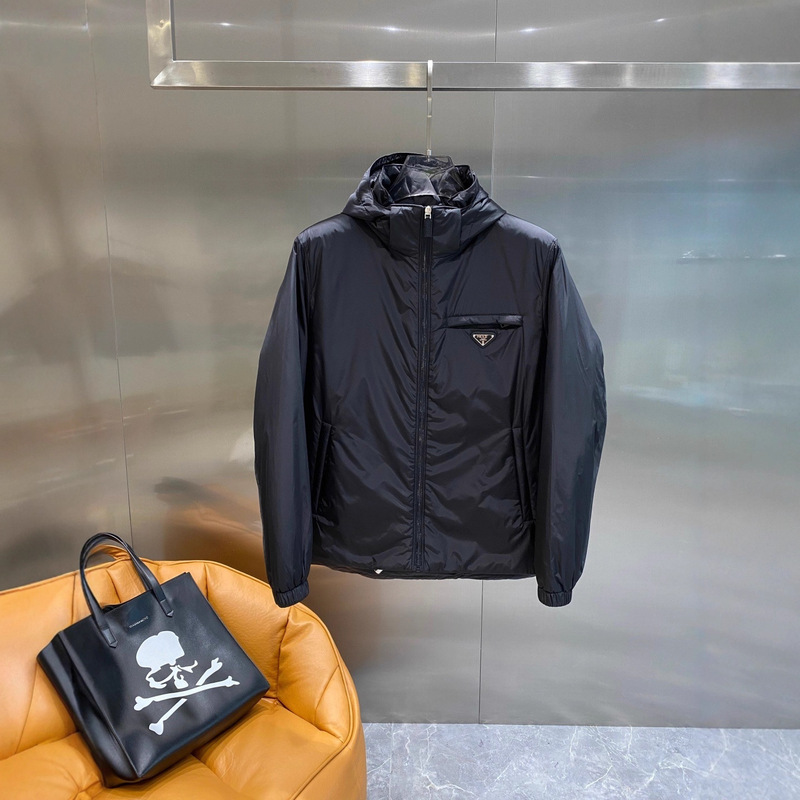 Correct Version of 25 Autumn and Winter New Mongolian Tnf Miu Miu Miu Pra Prajia Hooded Tb down Jacket Jacket for Men and Women