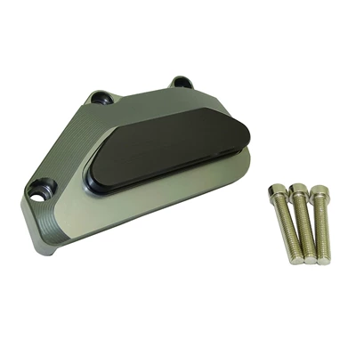 right engine side cover – Motorcycle frame - titanium-color