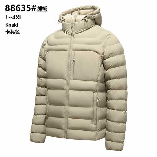 [Cross-border] 2026 new autumn and winter pork ribs cotton-padded clothes for men's lightweight down cotton clothes with hooded light cotton clothes