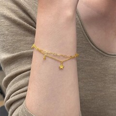 小紅の本は同じ二重星のブレスレットです。