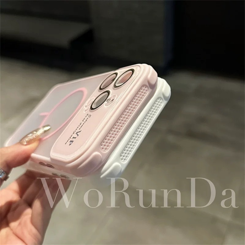 适用iPhone17磨砂肤感冰雾半透磁吸手机壳苹果16大视窗带镜头膜15|undefined
