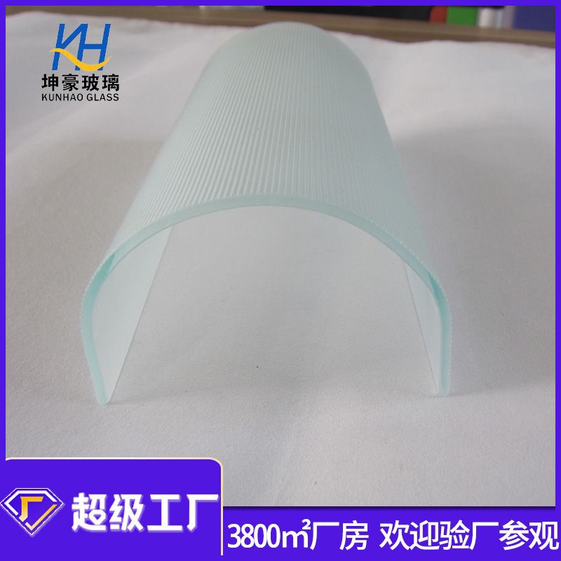 Hot-Bent Glass Processing Factory Processes Small-Sized Curved Glass and Focuses on the Deep Processing of Small-Radii Glass with Baked Curved Glass