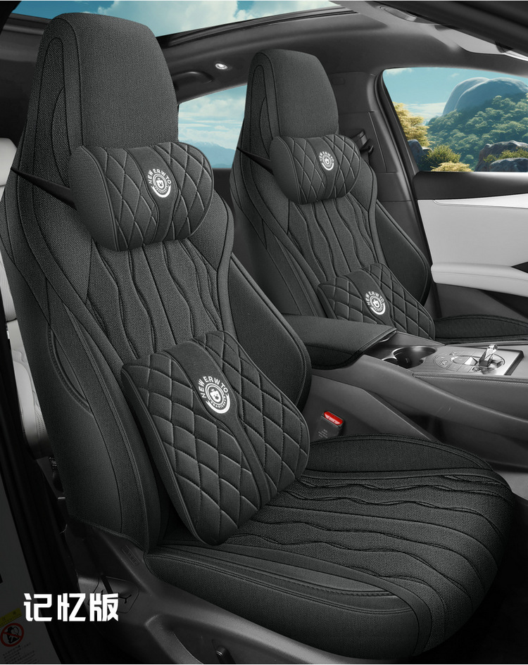 BYD Seal 06 Special Car Seat Cover Four Seasons Breathable Full Surrounding Cushion Full Hemp Car Cushion Seat Cover